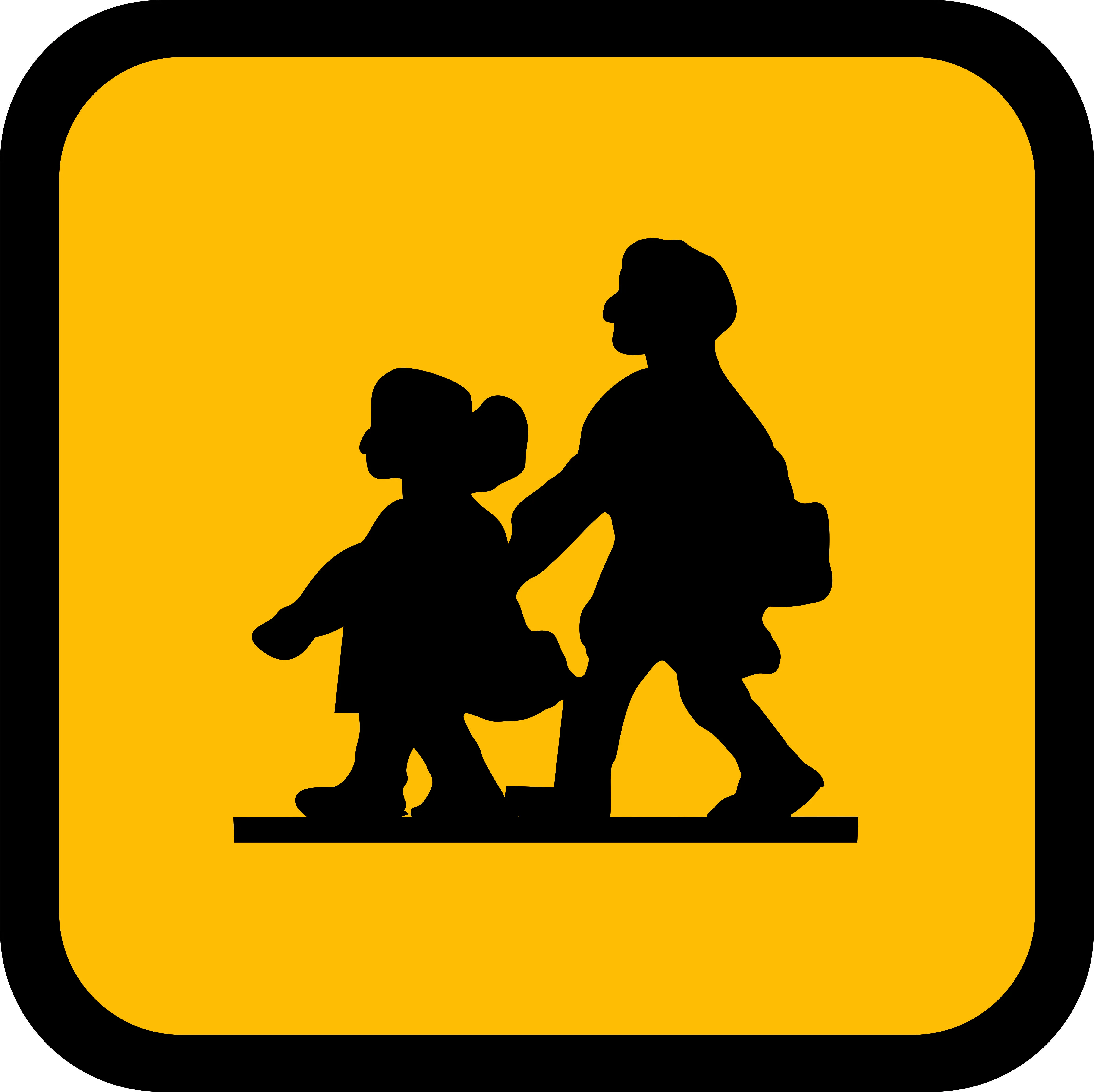 Autocolante Transporte de Crianças